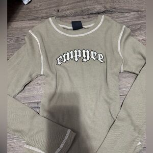 Envy Olive Women's Crew Neck Sweater